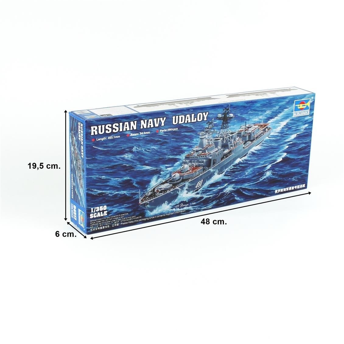 Trumpeter 04517 1/350 Ölçek, Rus Severomorsk Destroyeri, Plastik Model Kiti
