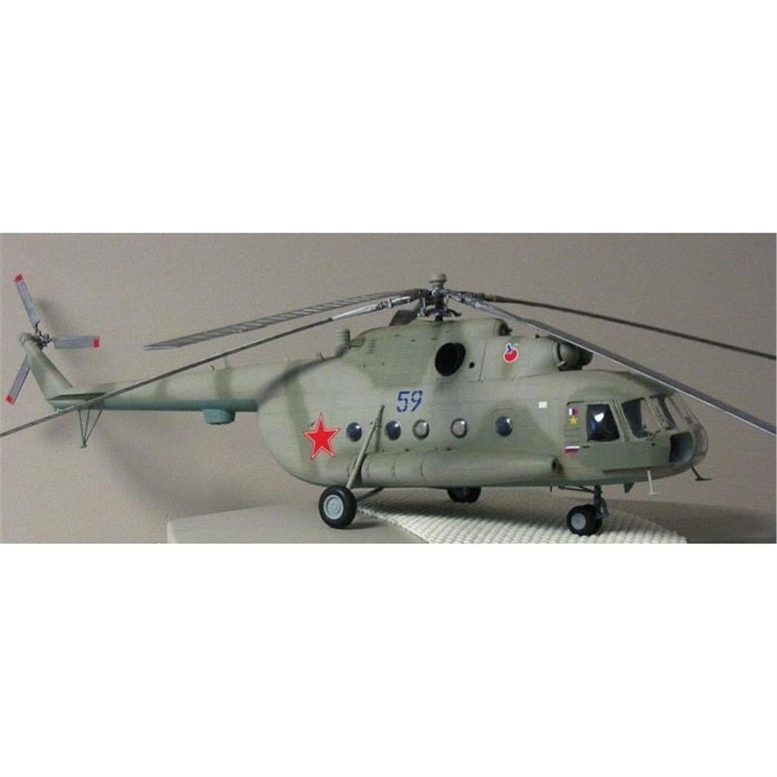 Trumpeter 05102 1/35 Ölçek, Mil Mi-17 Hip-H Helikopter, Plastik Model Kiti