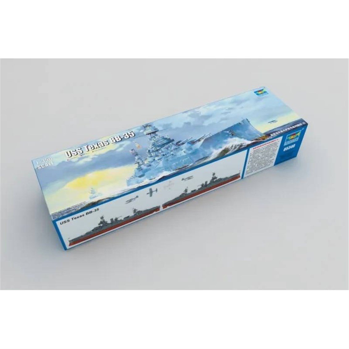 Trumpeter 05340 1/350 Ölçek, Texas BB-35, Savaş Gemisi Plastik Model Kiti