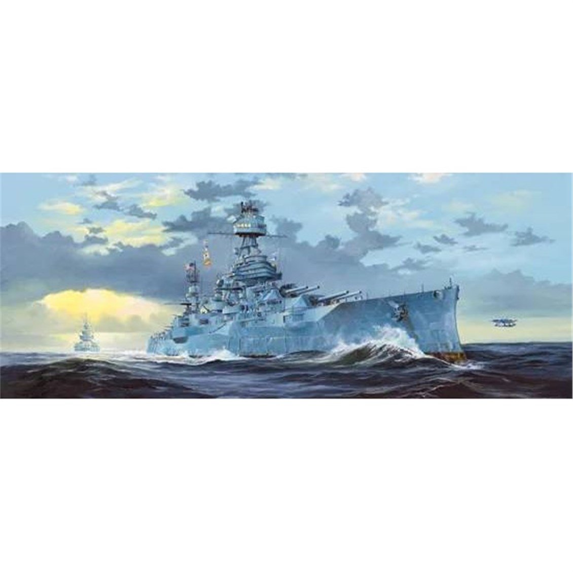 Trumpeter 05340 1/350 Ölçek, Texas BB-35, Savaş Gemisi Plastik Model Kiti