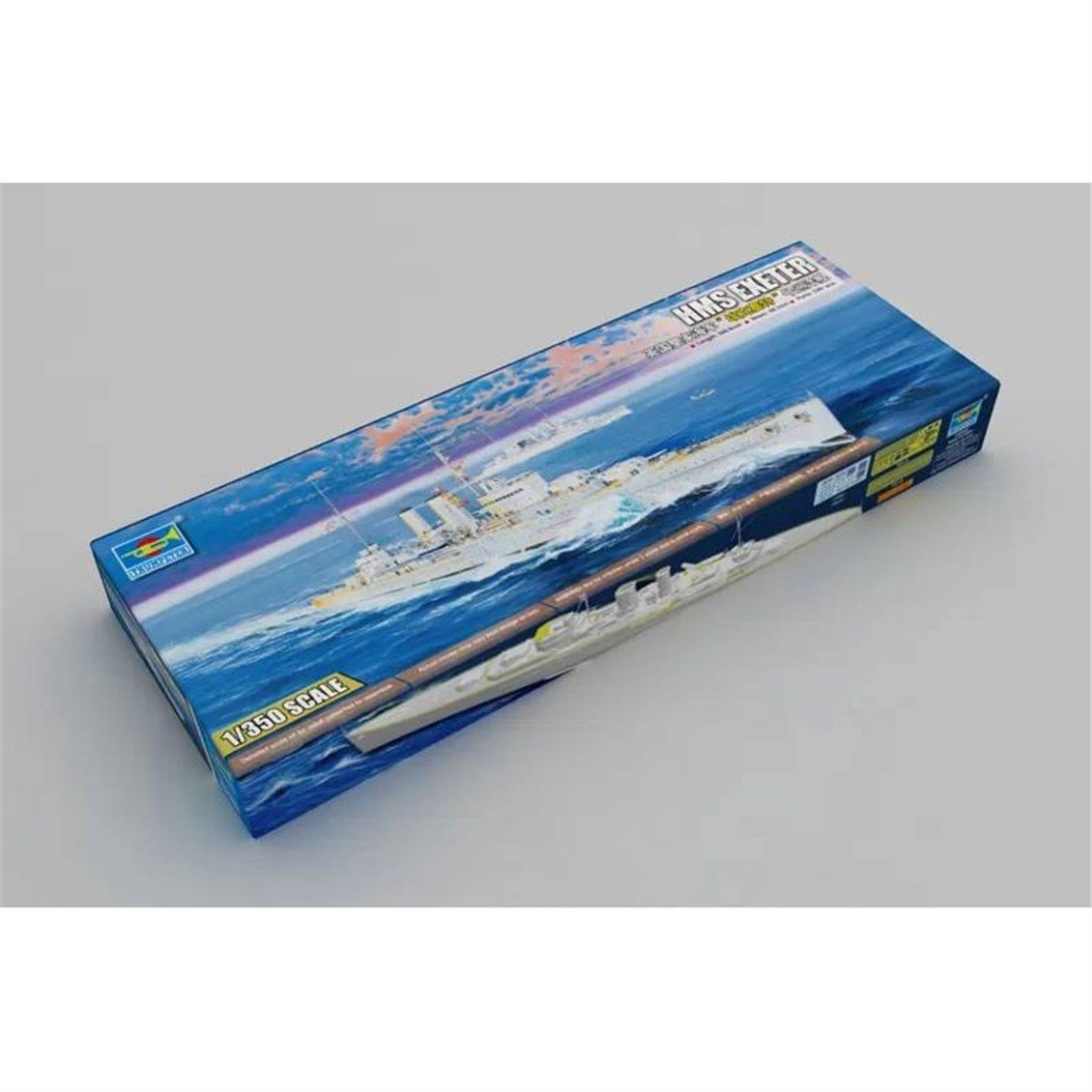 Trumpeter 05350 1/350 Ölçek, HMS Exeter, Ağır Kruvazör Plastik Model Kiti