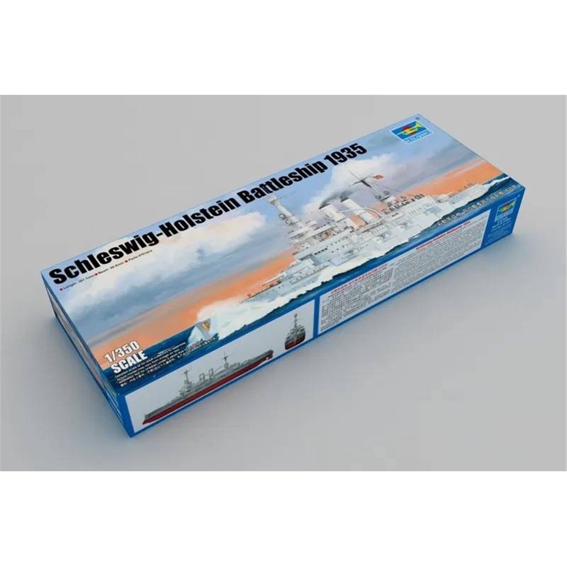 Trumpeter 05354 1/350 Ölçek, Schleswig - Holstein 1935, Savaş Gemisi Plastik Model Kiti
