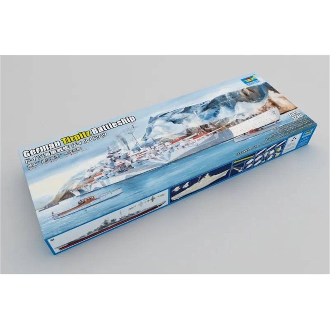 Trumpeter 05359 1/350 Ölçek, Akman Tirpitz, Savaş Gemisi Plastik Model Kiti