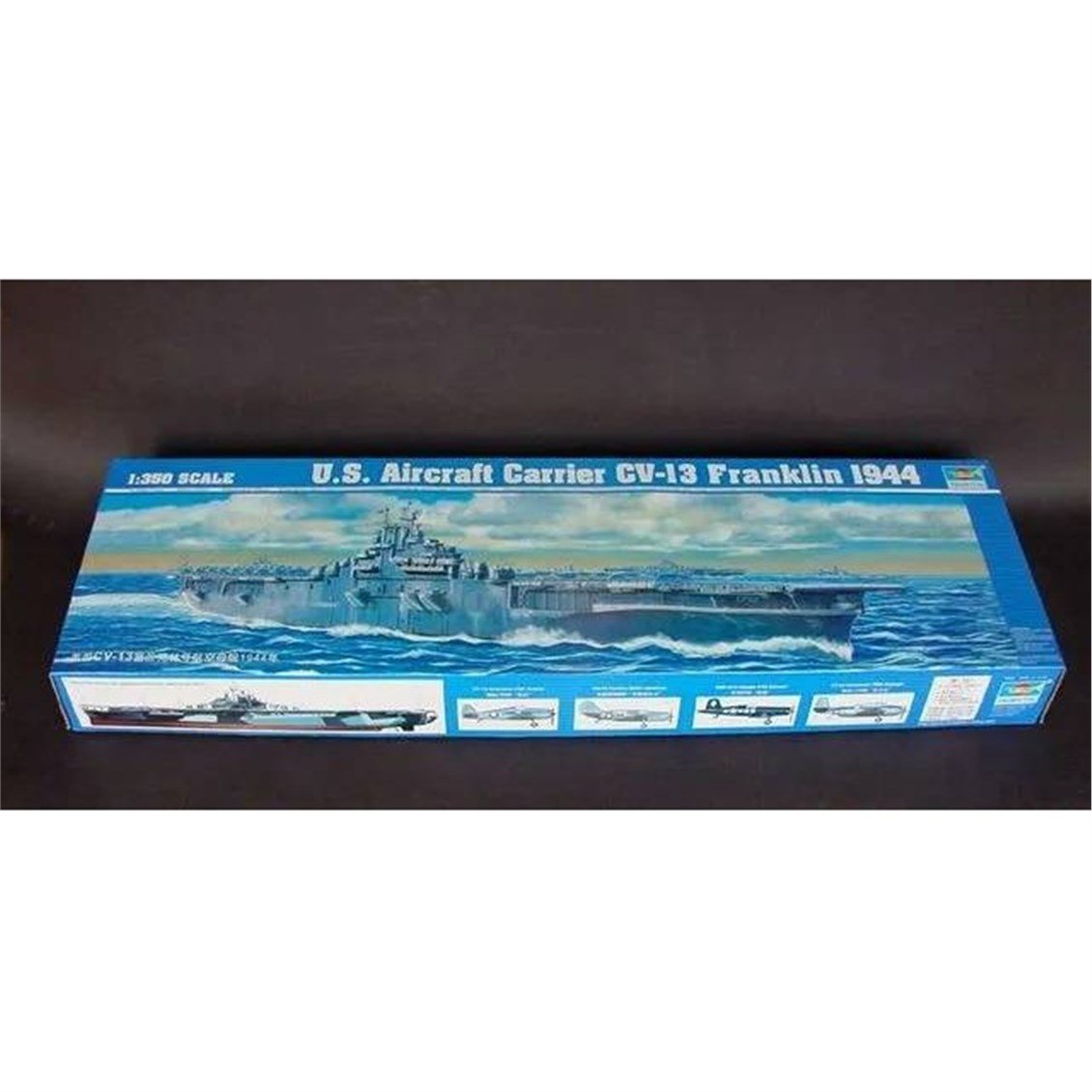 Trumpeter 05604 1/350 Ölçek, CV-13 Franklin 1944, Uçak Gemisi Plastik Model Kiti