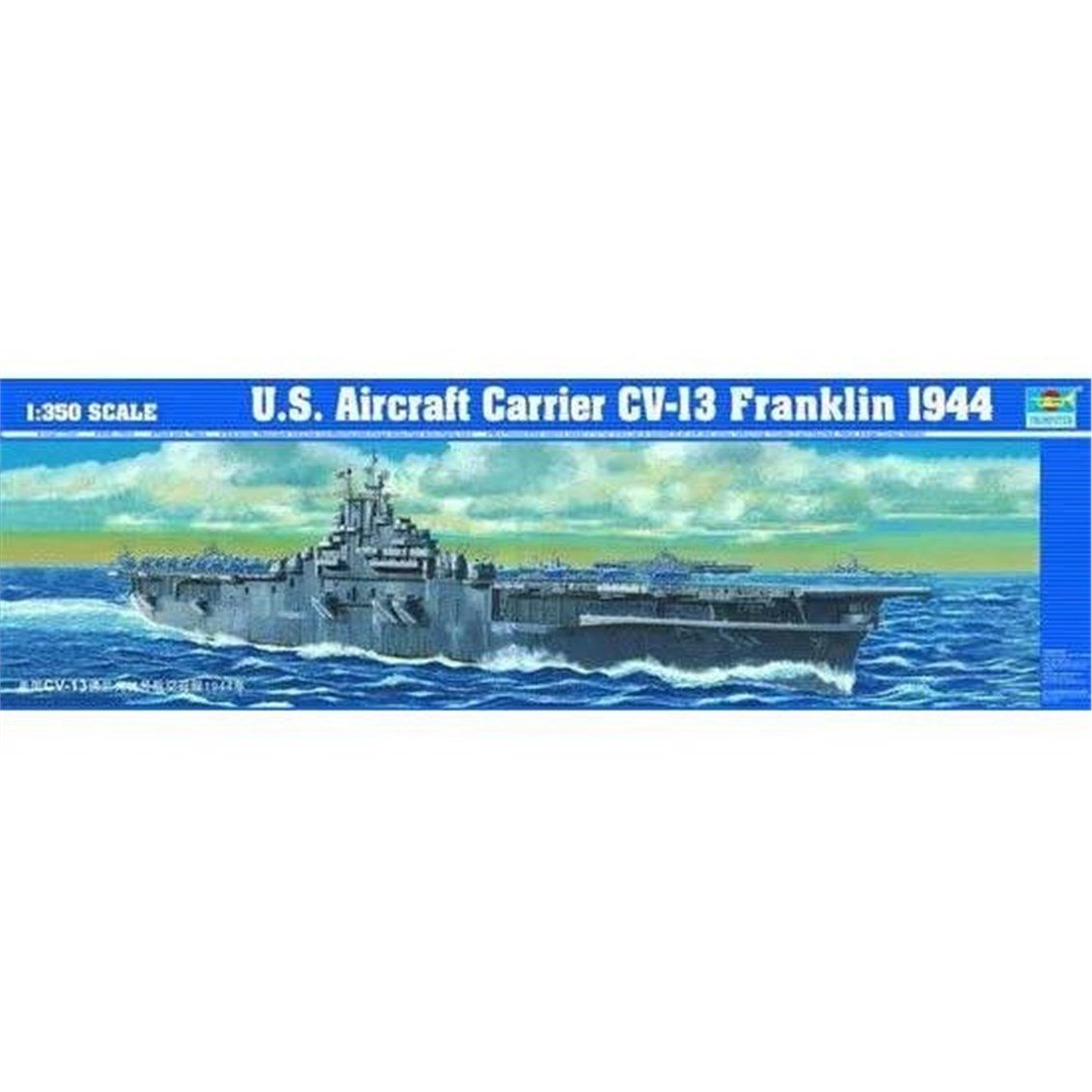 Trumpeter 05604 1/350 Ölçek, CV-13 Franklin 1944, Uçak Gemisi Plastik Model Kiti