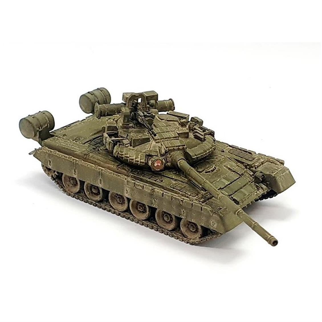 Trumpeter 07145 1/72 Ölçek, Rus T-80BV Ana Muharebe Tankı, Plastik Model Kiti