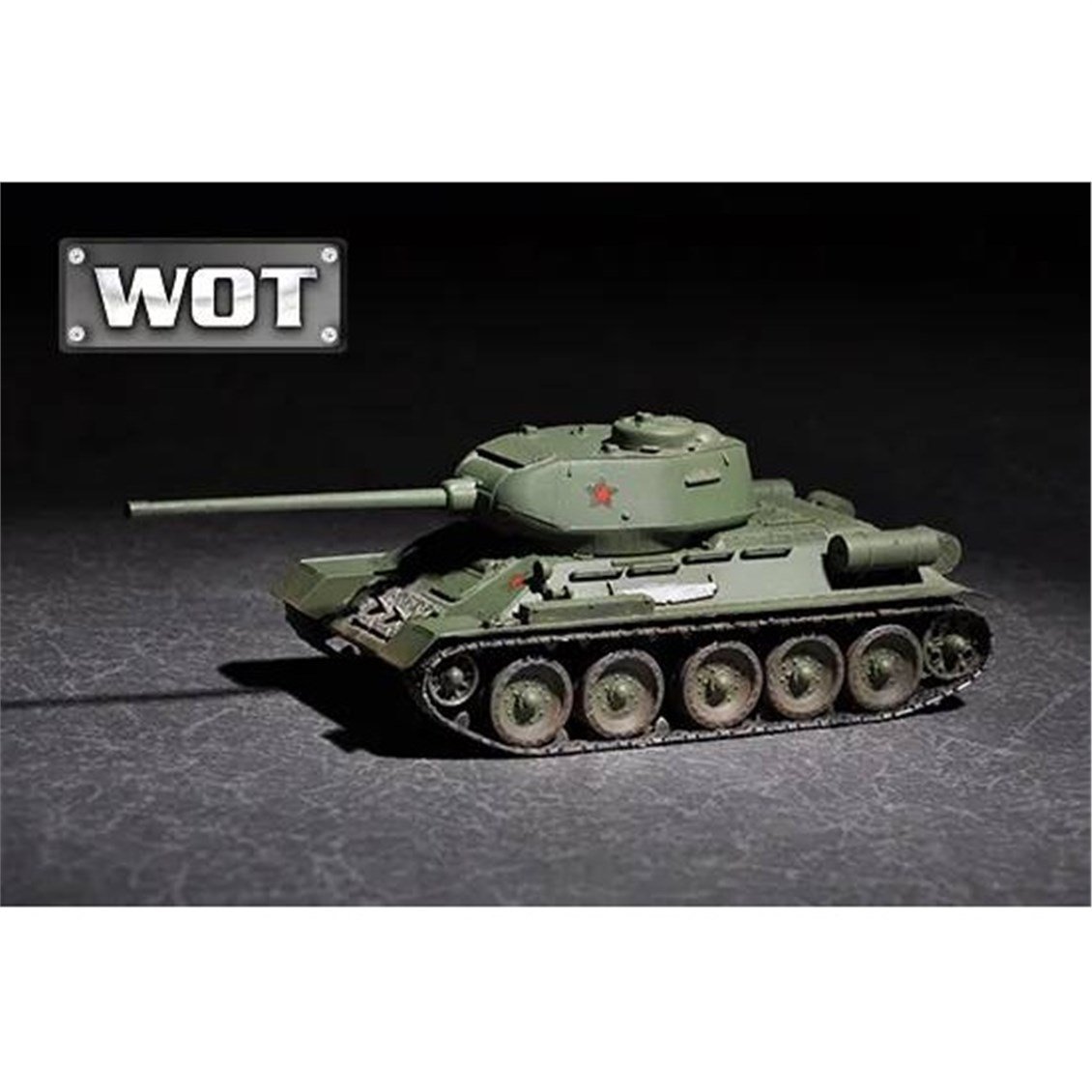Trumpeter 07167 1/72 Ölçek, T-34/85 Tankı, Plastik Model Kiti