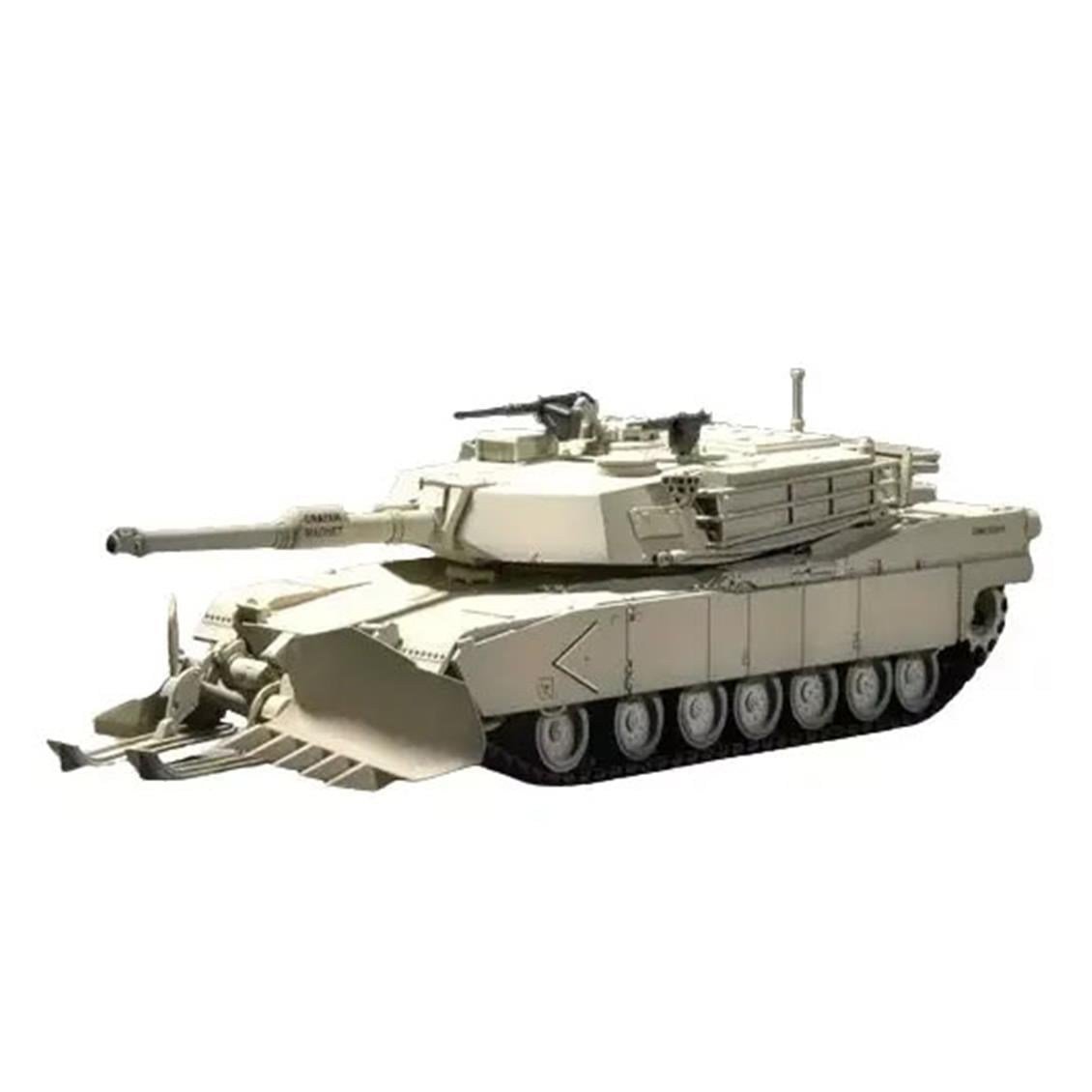 Trumpeter 07277 1/72 Ölçek, M1A1 Mayın Temizleme Aparatlı Tank, Plastik Model Kiti