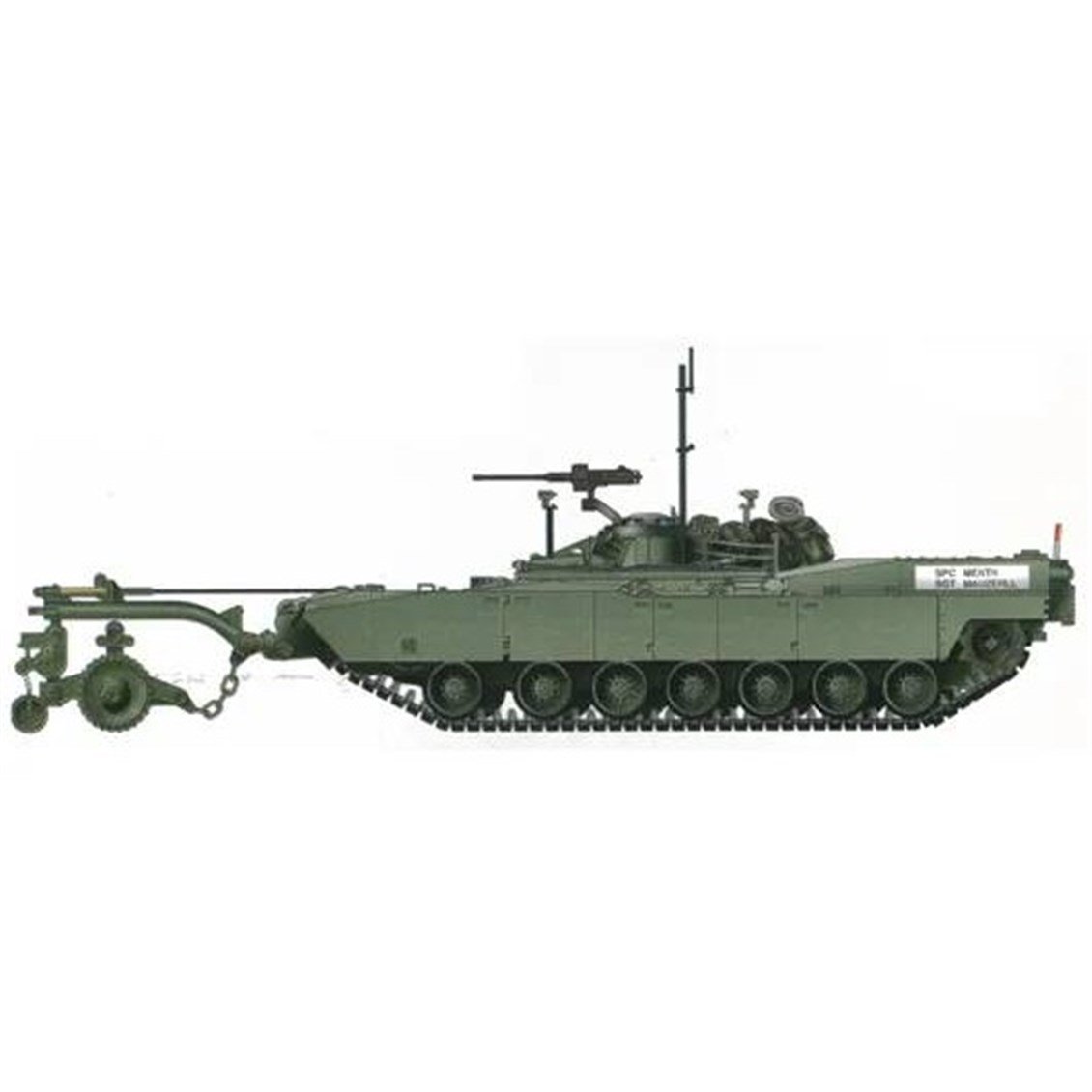 Trumpeter 07280 1/72 Ölçek, M1 Panther II Mayın Temizleme Aparatlı Tank, Plastik Model Kiti, Plastik Model Kiti