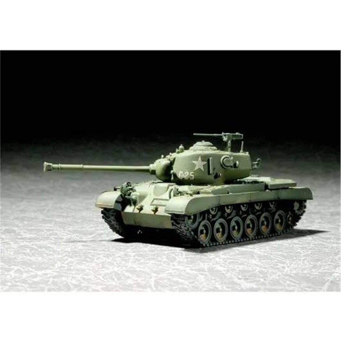 Trumpeter 07288 1/72 Ölçek, M46 Patton Orta Sınıf Tank, Plastik Model Kiti