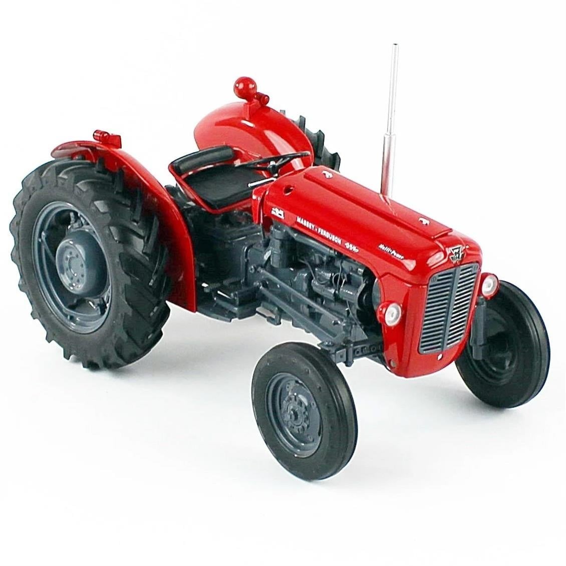 Universal Hobbies UH2692 1/16 Ölçek, Massey Ferguson 35 Traktör, Sergilemeye Hazır Metal Tarımsal Makina Modeli