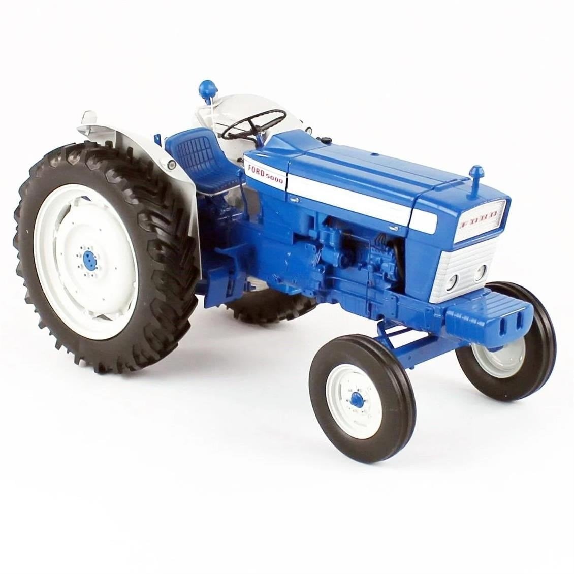 Universal Hobbies UH2705 1/16 Ölçek, Ford 5000 (1964) Traktör, Sergilemeye Hazır Metal Tarımsal Makina Modeli