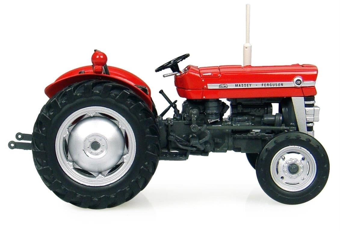 Universal Hobbies UH2785 1/32 Ölçek, Massey Ferguson 135 Kabinsiz Traktör (1965), Sergilemeye Hazır Metal Tarımsal Makina Model
