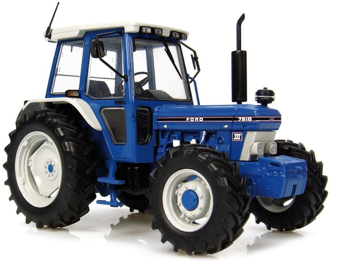 Universal Hobbies UH2865 1/32 Ölçek, Ford 7810 Traktör, Sergilemeye Hazır Metal Tarımsal Makina Modeli
