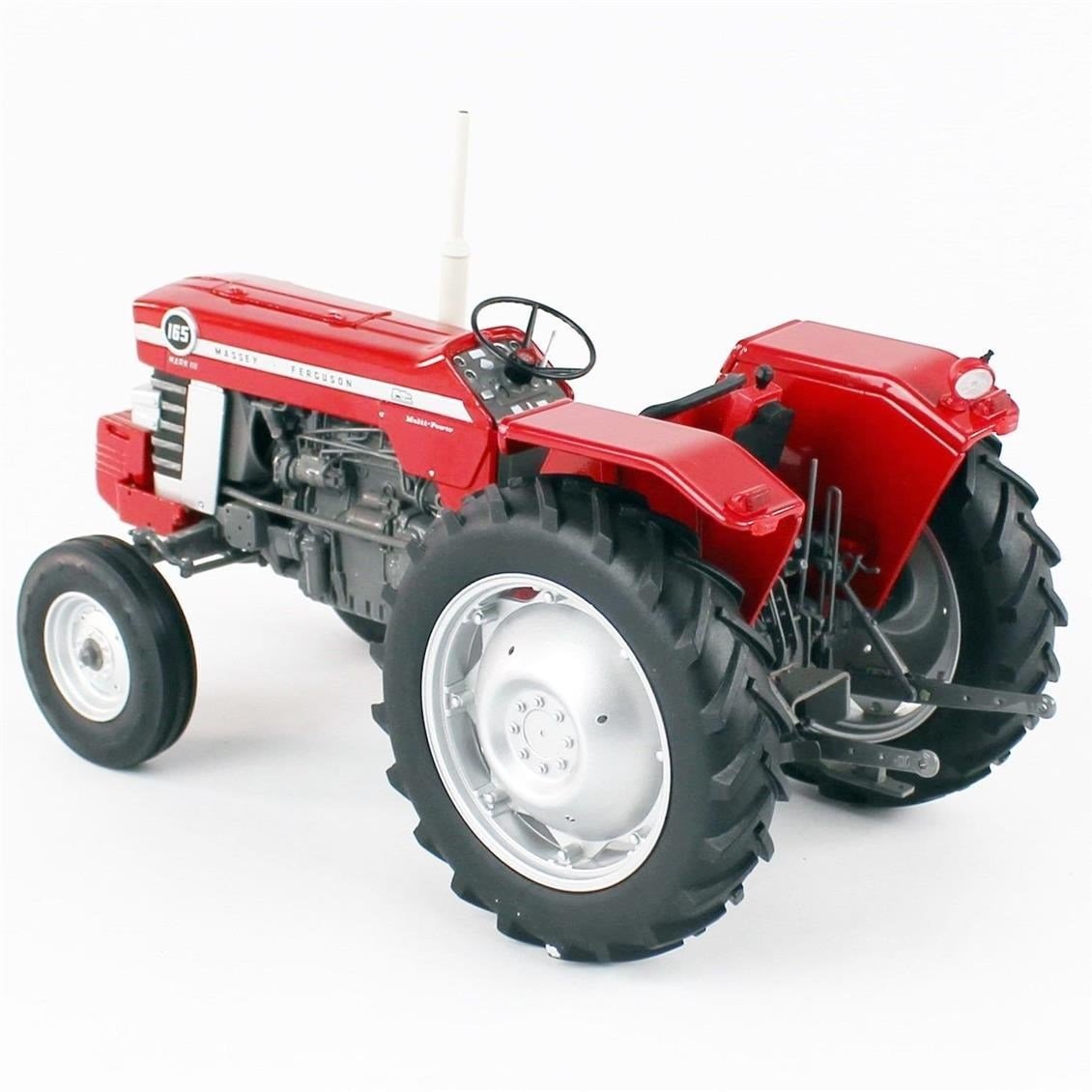 Universal Hobbies UH4052 1/16 Ölçek, Massey Ferguson 165 Mark III (Avrupa Tipi) Traktör, Sergilemeye Hazır Metal Tarımsal Makin