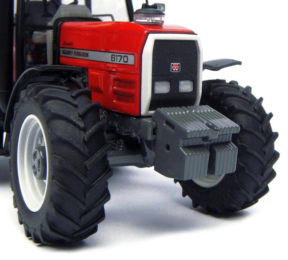 Universal Hobbies UH4202 1/32 Ölçek, Massey Ferguson 6170 Traktör, Sergilemeye Hazır Metal Tarımsal Makina Modeli