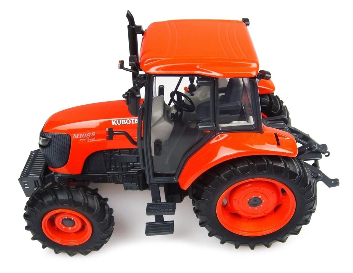 Universal Hobbies UH4899 1/32 Ölçek, Kubota M108S Traktör, Sergilemeye Hazır Metal Tarımsal Makina Modeli