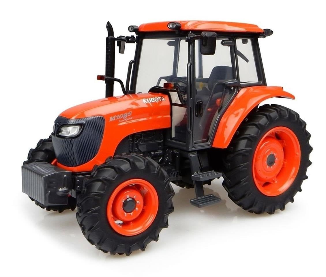 Universal Hobbies UH4899 1/32 Ölçek, Kubota M108S Traktör, Sergilemeye Hazır Metal Tarımsal Makina Modeli