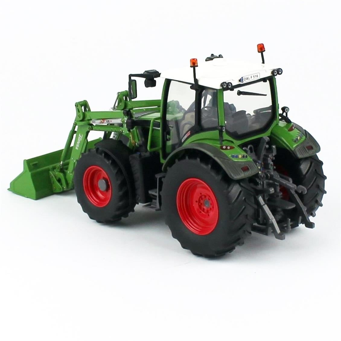 Universal Hobbies UH4981 1/32 Ölçek, Fendt 516 Vario Ön Yükleyicili Traktör, Sergilemeye Hazır Metal Tarımsal Makina Modeli