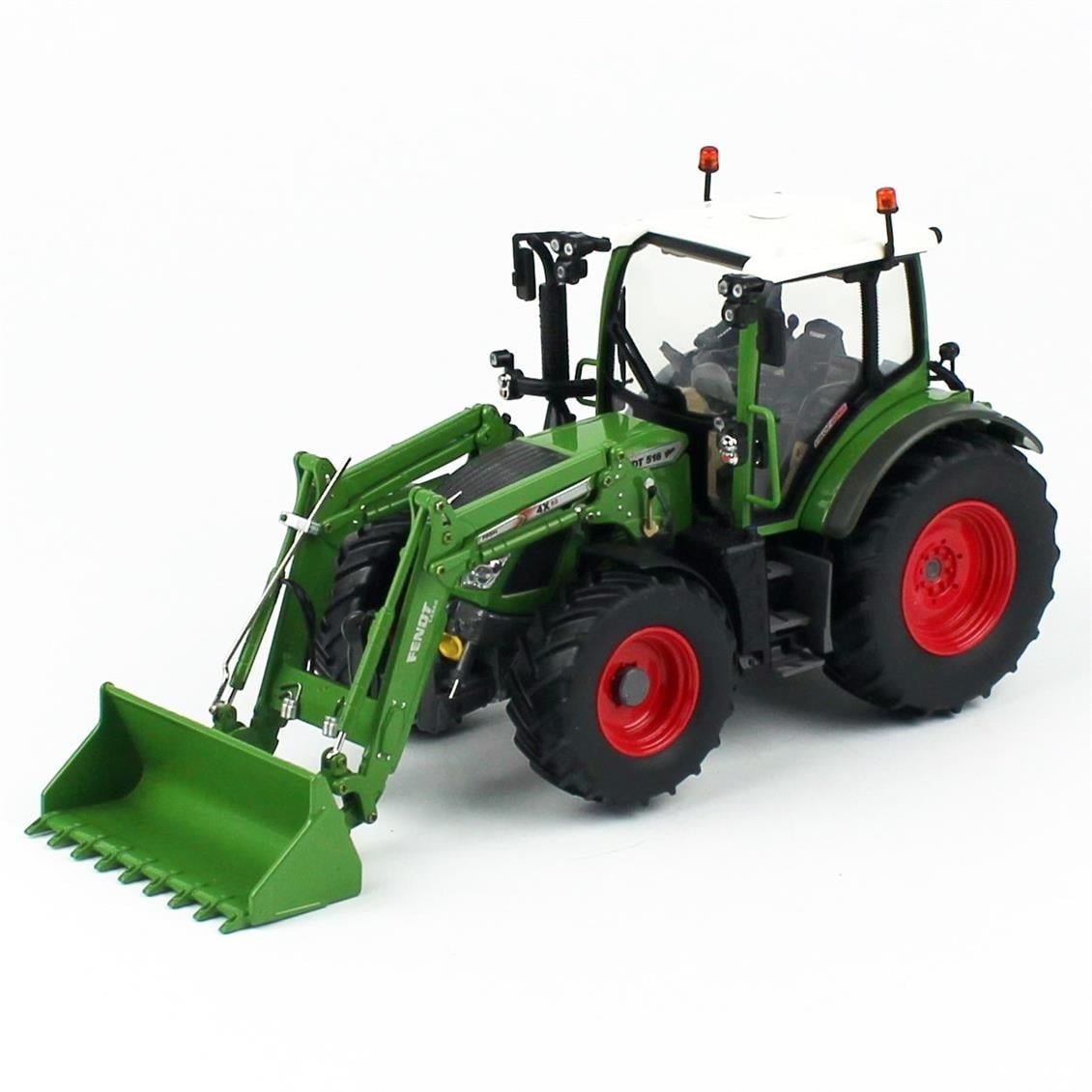 Universal Hobbies UH4981 1/32 Ölçek, Fendt 516 Vario Ön Yükleyicili Traktör, Sergilemeye Hazır Metal Tarımsal Makina Modeli