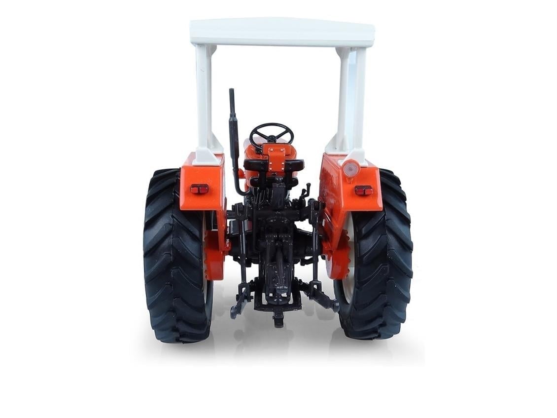 Universal Hobbies UH5255 1/32 Ölçek, Fiat 750  2WD, Sürücü Kabinli Traktör, Sergilemeye Hazır Metal Tarımsal Makina Modeli