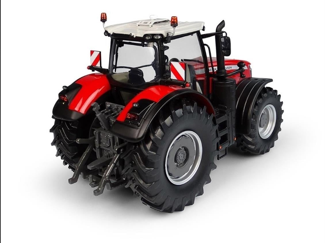 Universal Hobbies UH5293 1/32 Ölçek, Massey Ferguson 8740S Traktör, Sergilemeye Hazır Metal Tarımsal Makina Modeli