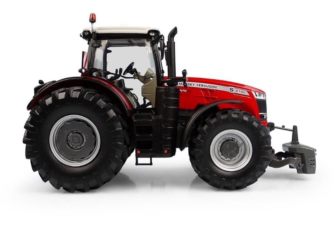 Universal Hobbies UH5293 1/32 Ölçek, Massey Ferguson 8740S Traktör, Sergilemeye Hazır Metal Tarımsal Makina Modeli