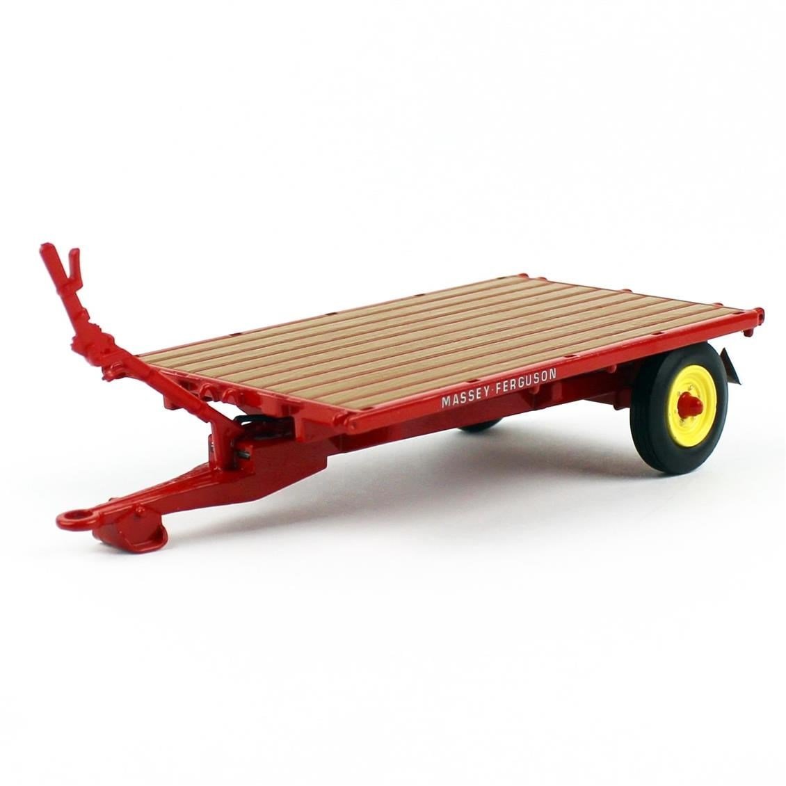 Universal Hobbies UH5329 1/32 Ölçek, Massey Ferguson 3T Römork, Sergilemeye Hazır Metal Tarımsal Makina Modeli