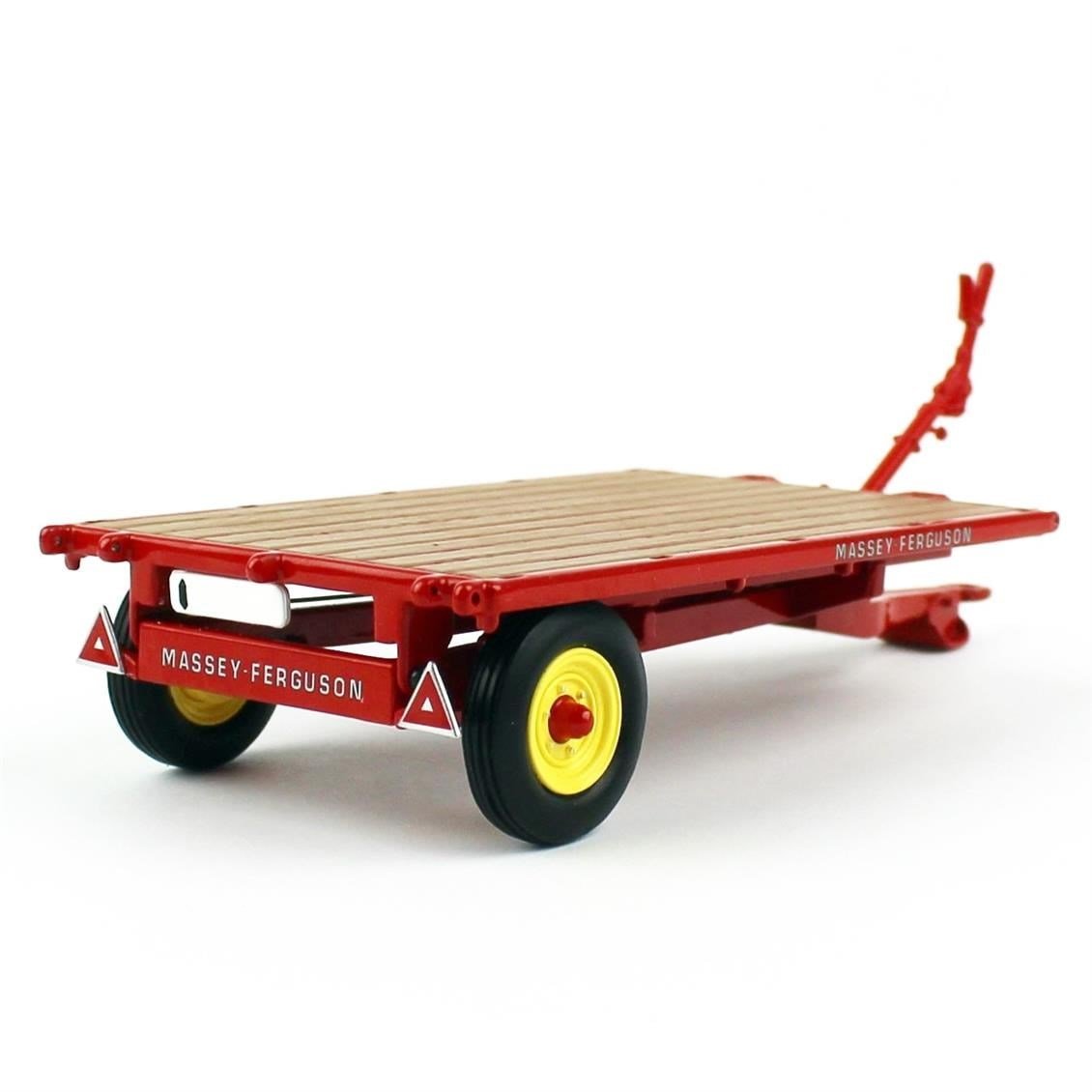 Universal Hobbies UH5329 1/32 Ölçek, Massey Ferguson 3T Römork, Sergilemeye Hazır Metal Tarımsal Makina Modeli