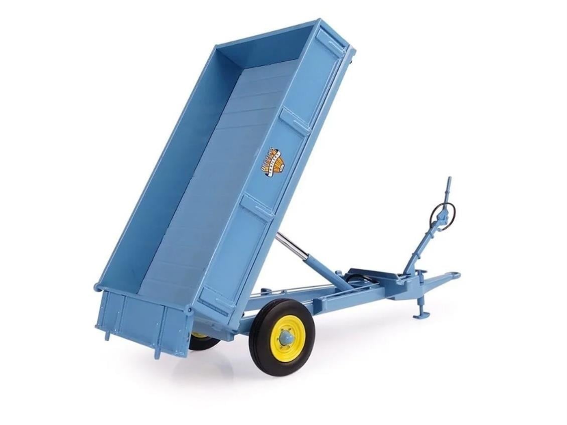 Universal Hobbies UH6215 1/32 Ölçek, Weeks (Popular) 3.5 Ton Hidrolik Damper Römorklu Traktör, Sergilemeye Hazır Metal Tarımsal