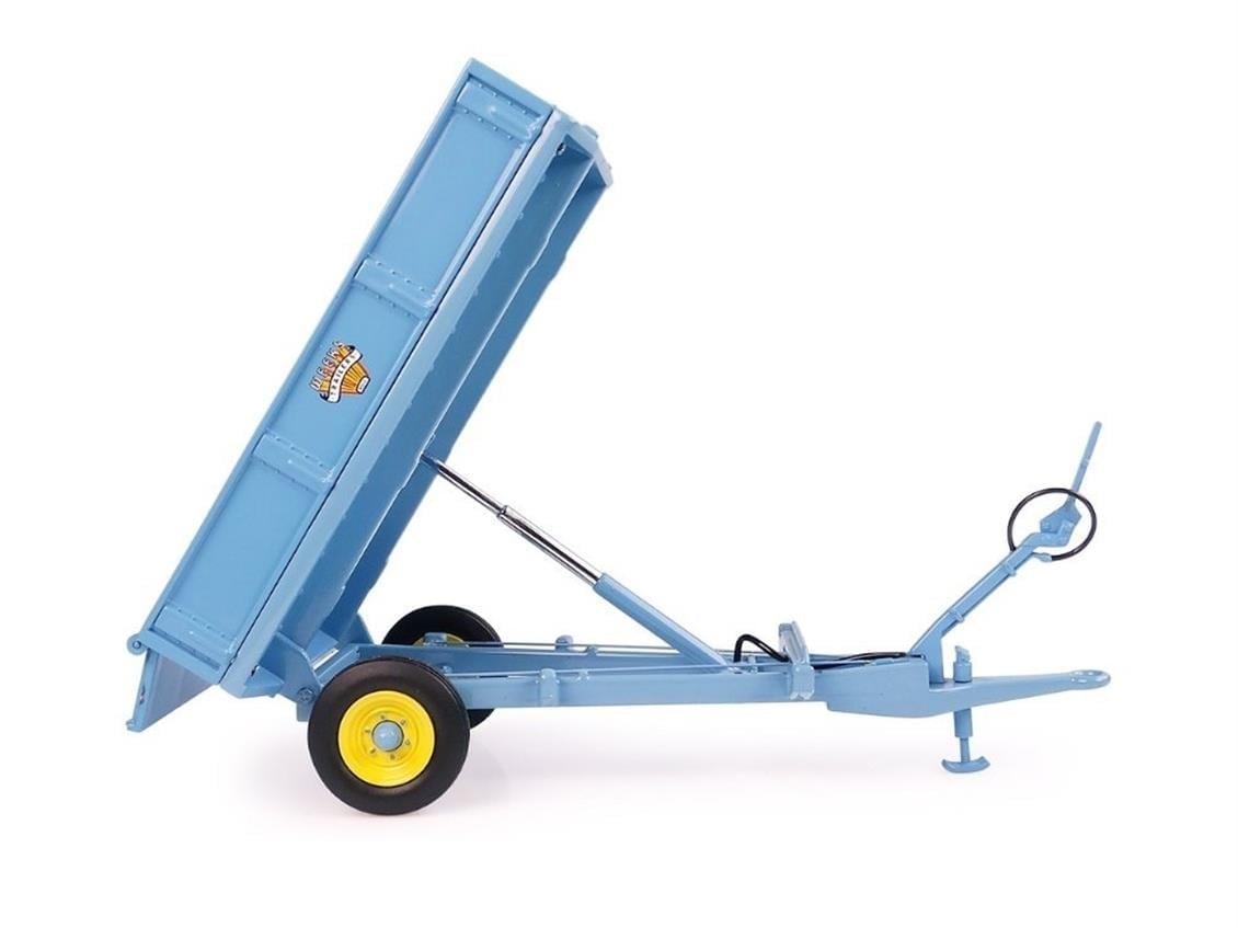 Universal Hobbies UH6215 1/32 Ölçek, Weeks (Popular) 3.5 Ton Hidrolik Damper Römorklu Traktör, Sergilemeye Hazır Metal Tarımsal