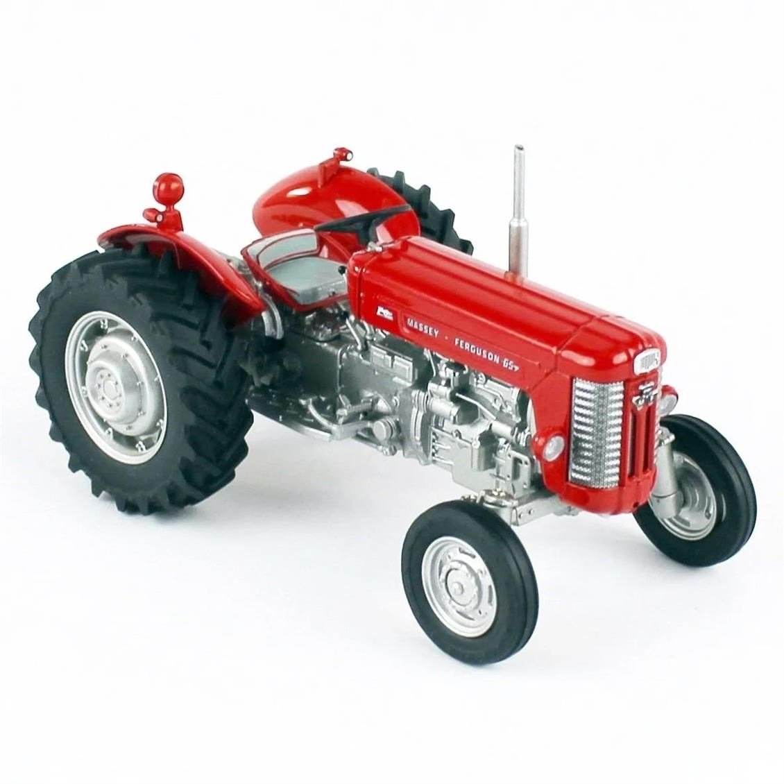 Universal Hobbies UH6269 1/32 Ölçek, Massey Ferguson 65 (Avrupa Tipi) Traktör, Sergilemeye Hazır Metal Tarımsal Makina Modeli