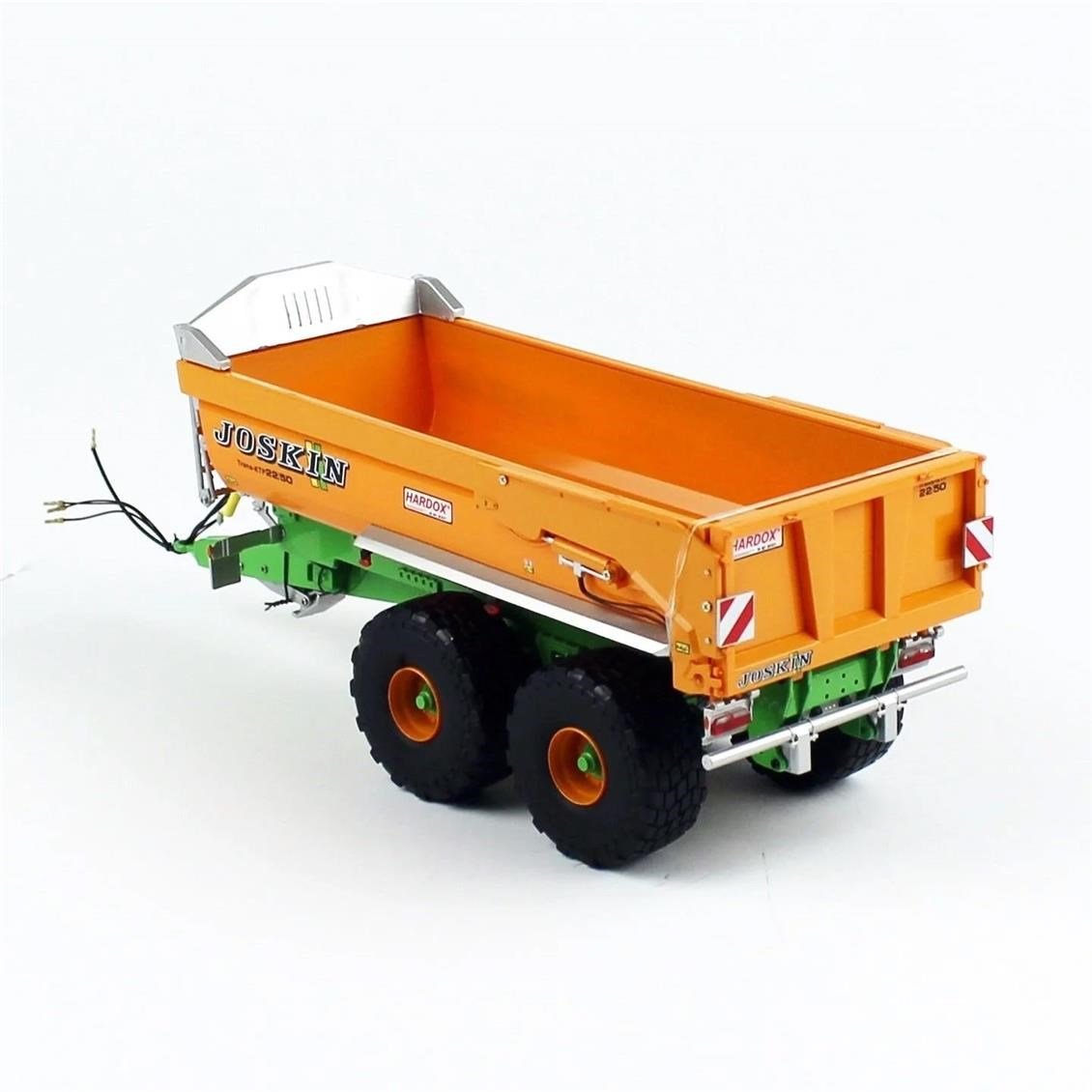 Universal Hobbies UH6355 1/32 Ölçek, Joskin Trans-KTP 22/50 Damperli Treyler , Sergilemeye Hazır Metal Tarımsal Makina Modeli