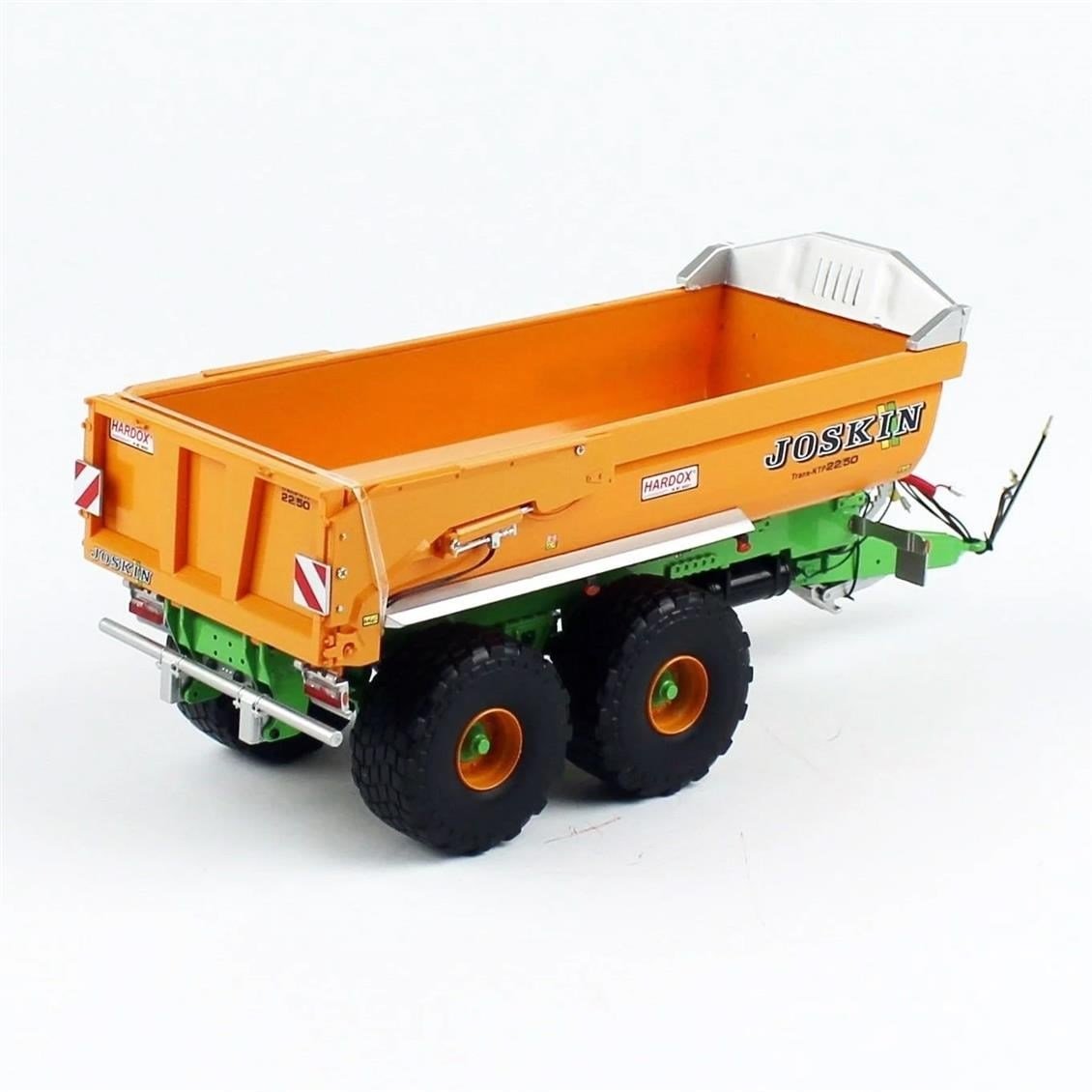 Universal Hobbies UH6355 1/32 Ölçek, Joskin Trans-KTP 22/50 Damperli Treyler , Sergilemeye Hazır Metal Tarımsal Makina Modeli