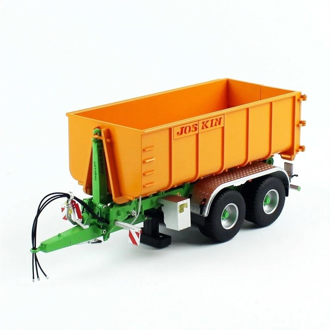 Universal Hobbies UH6363 1/32 Ölçek, Joskin Cargo-LIFT Kasalı Treyler, Sergilemeye Hazır Metal Tarımsal Makina Modeli