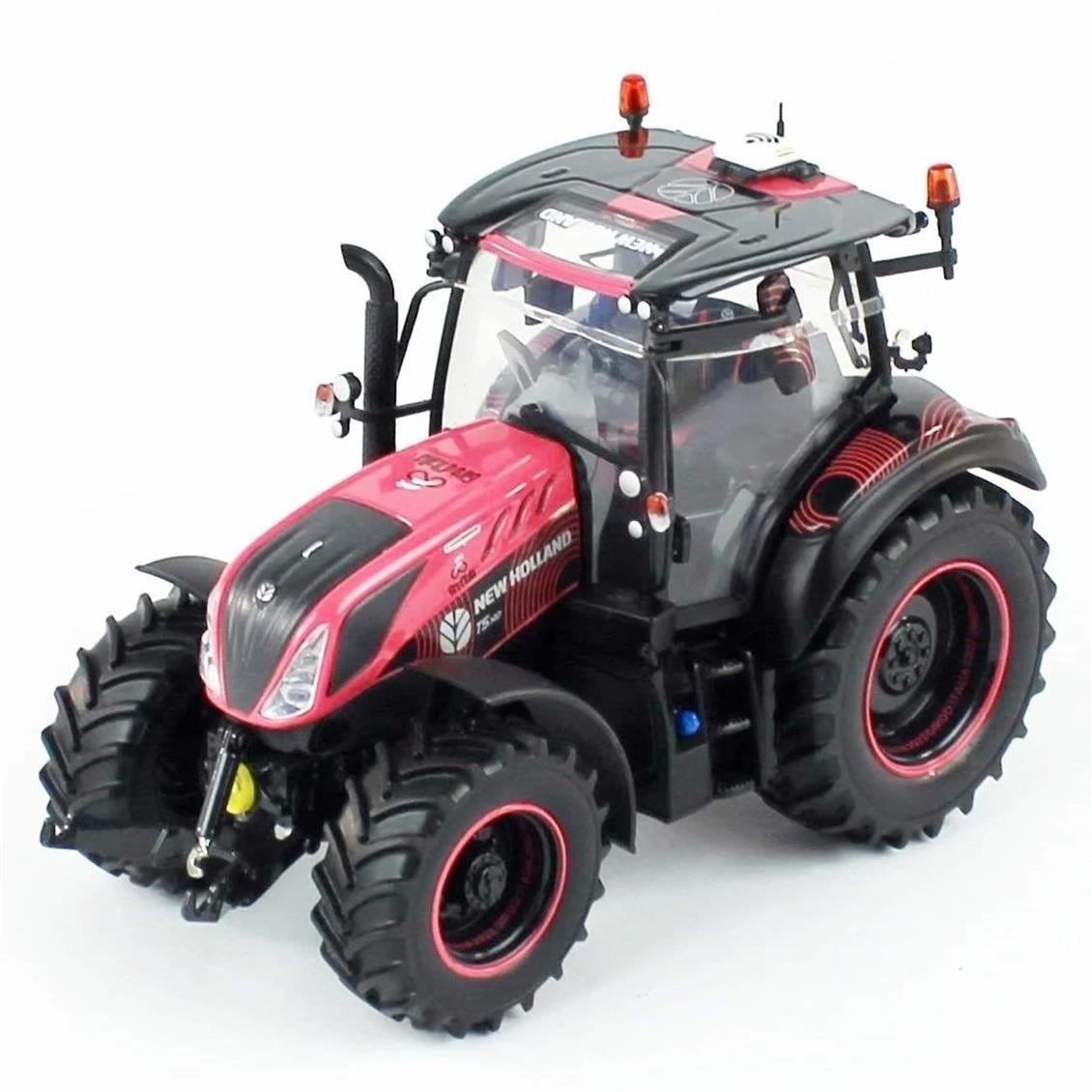 Universal Hobbies UH6434 1/32 Ölçek, New Holland T5.140 (Giro Italia) 2022 Traktör, Sergilemeye Hazır Metal Tarımsal Makina Mod