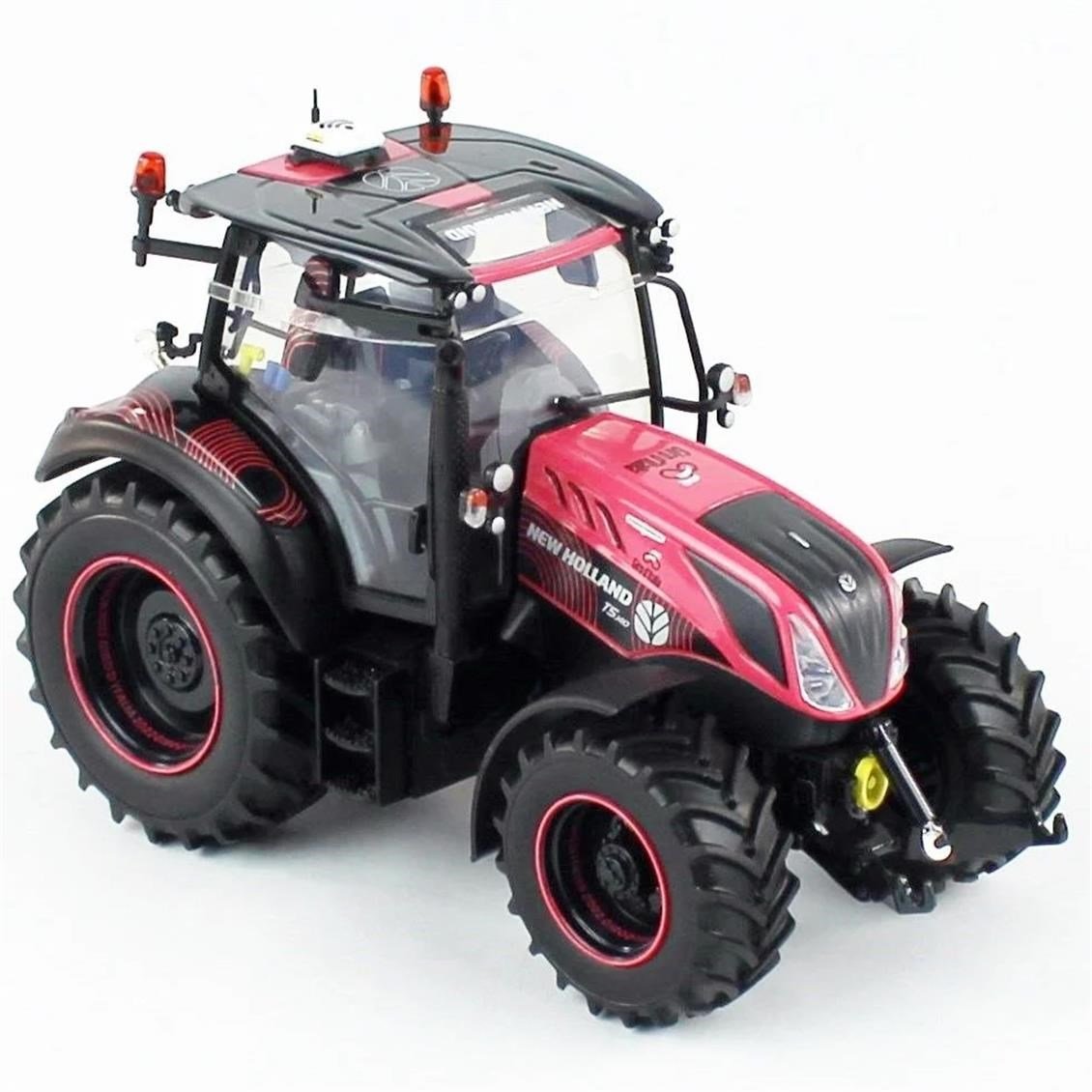 Universal Hobbies UH6434 1/32 Ölçek, New Holland T5.140 (Giro Italia) 2022 Traktör, Sergilemeye Hazır Metal Tarımsal Makina Mod