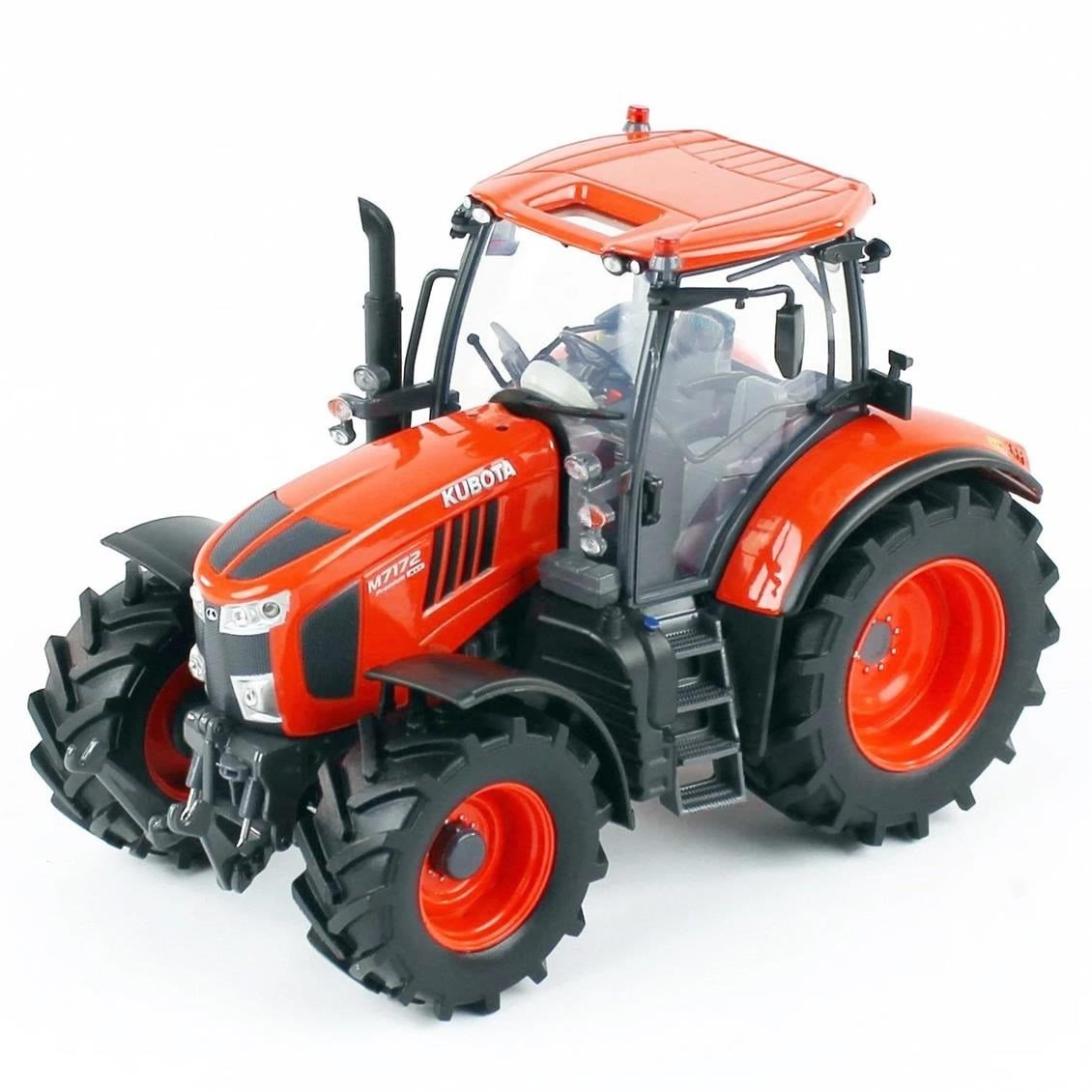 Universal Hobbies UH6439 1/32 Ölçek, Kubota M7172 Traktör, Sergilemeye Hazır Metal Tarımsal Makina Modeli
