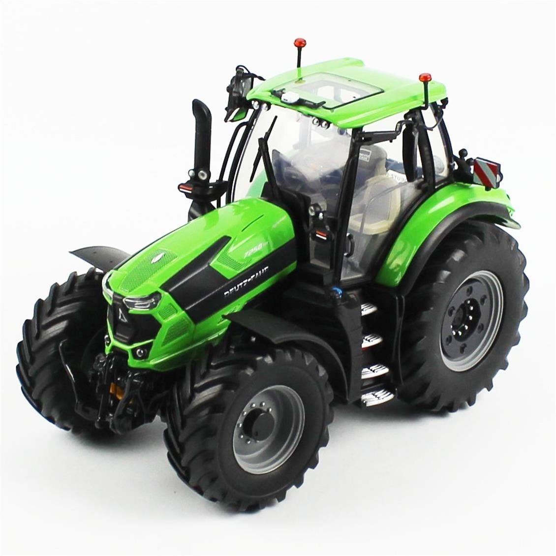 Universal Hobbies UH6482 1/32 Ölçek, Deutz-Fahr 7250 TTV Traktör (Standart Yeşil), Sergilemeye Hazır Tarımsal Makine Modeli