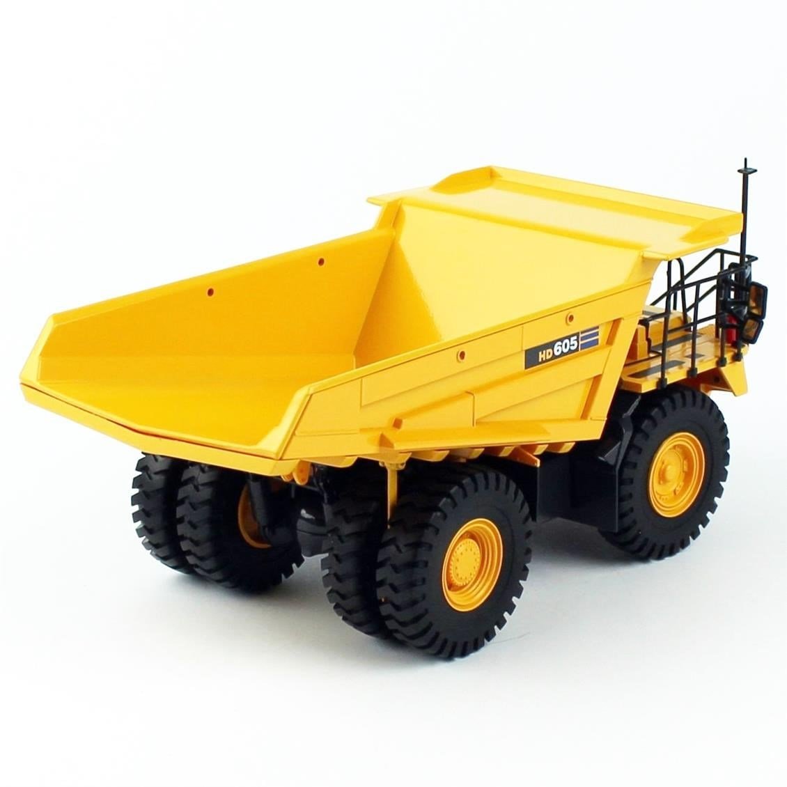 Universal Hobbies UH8009 1/50 Ölçek, Komatsu HD605 Saha Kamyonu, Sergilemeye Hazır Metal İş Makinası Modeli