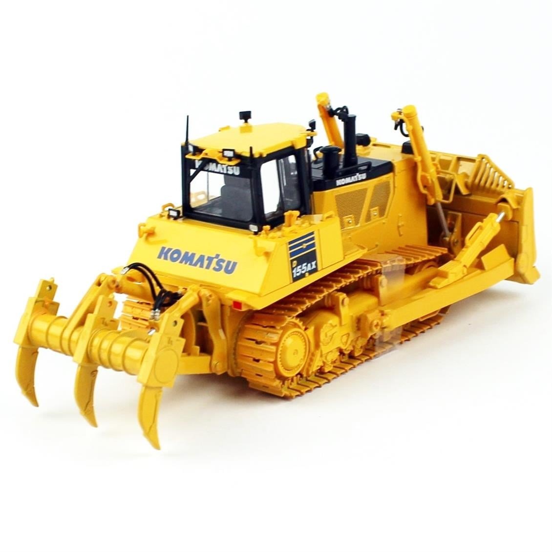 Universal Hobbies UH8010 1/50 Ölçek, Komatsu D155AX Buldozer, Sergilemeye Hazır Metal İş Makinası Modeli