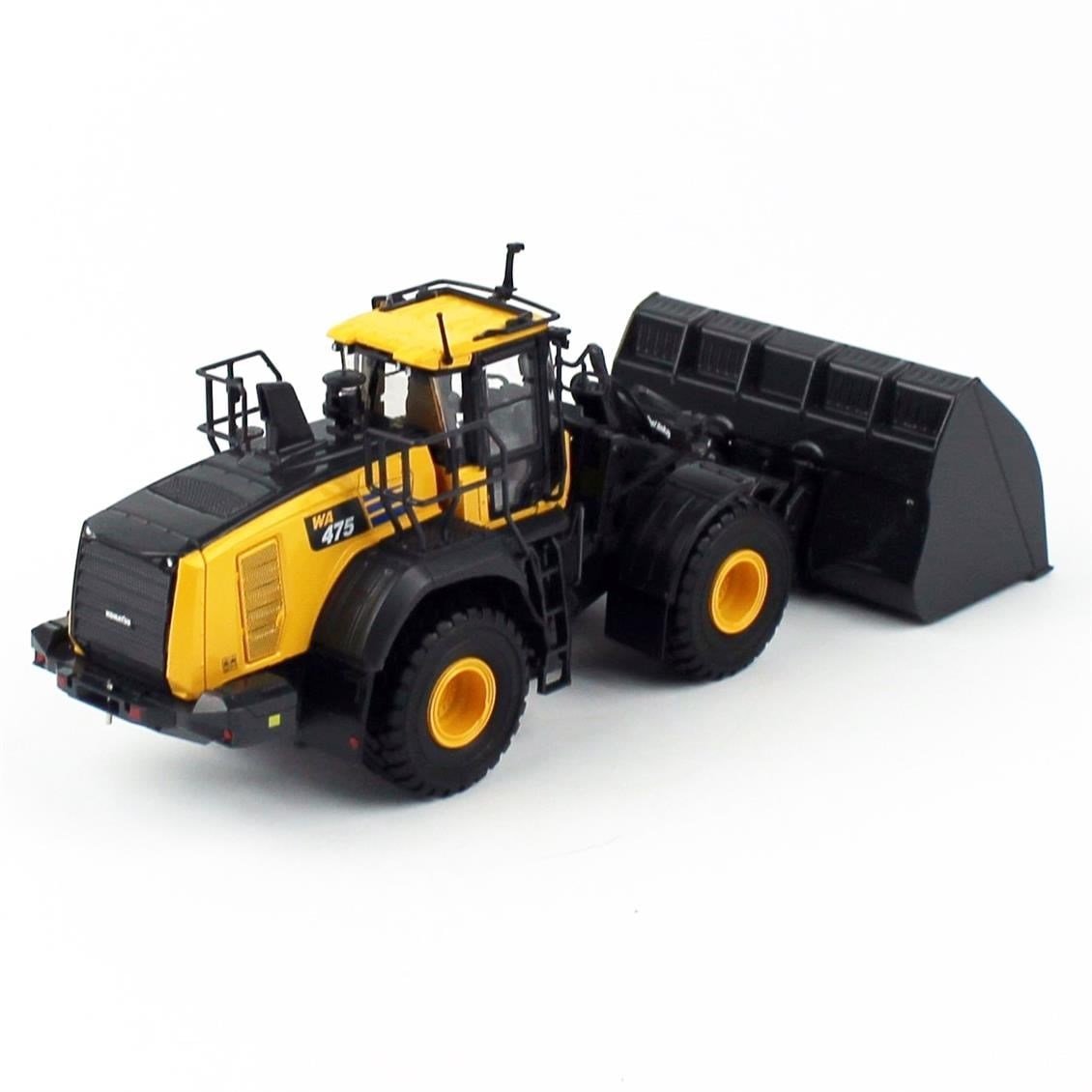 Universal Hobbies UH8171 1/50 Ölçek, Komatsu WA475-10 Loder, Sergilemeye Hazır Metal İş Makinası Modeli