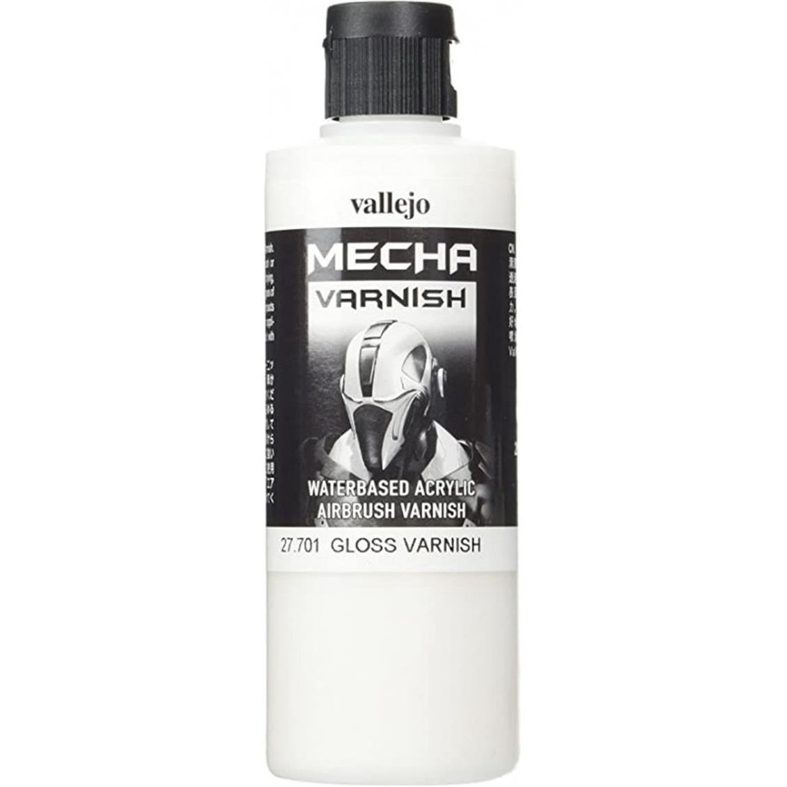Vallejo 27701 200 ml. Mecha Parlak Vernik