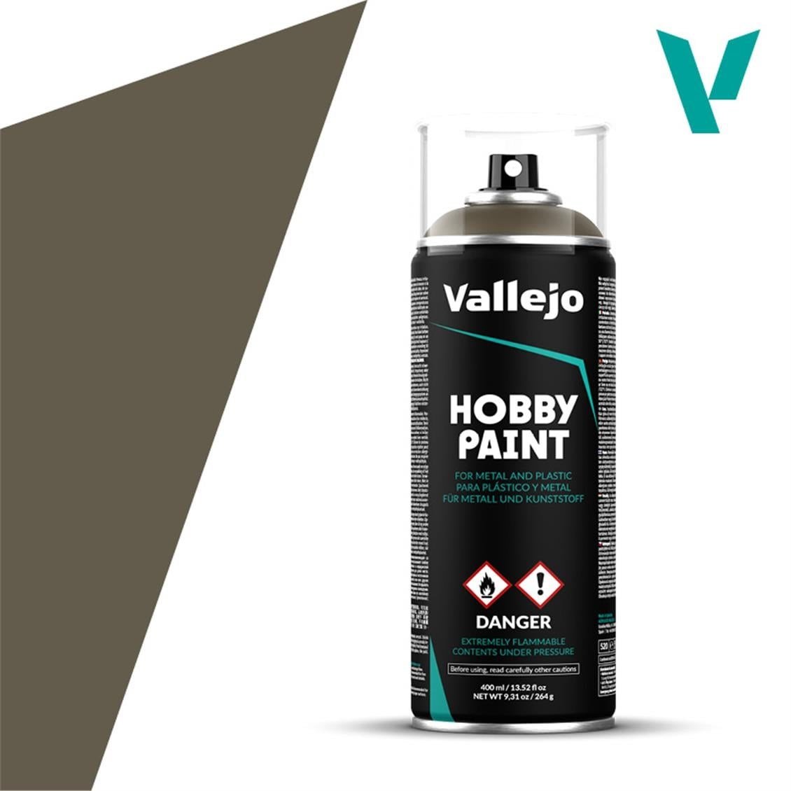 Vallejo 28005 400 ml. US Olive Drab, Sprey Model Boyası