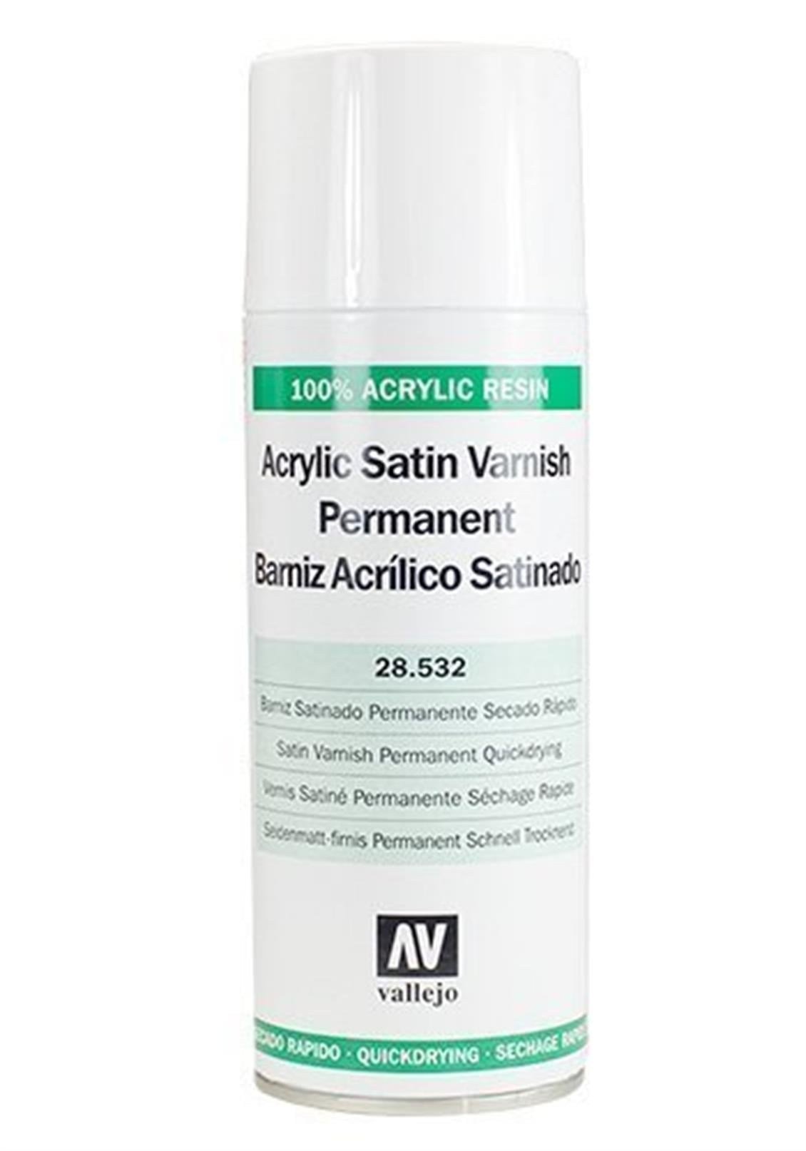 Vallejo 28532 400 ml. Yarı Mat Vernik