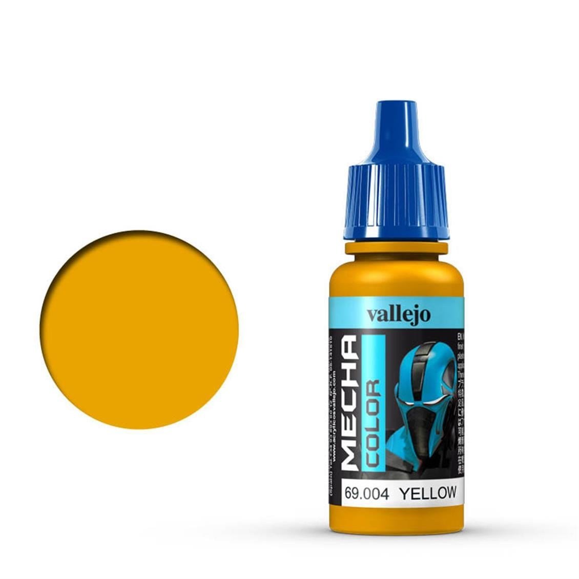 Vallejo 69004 18 ml. Yellow, Mecha Color Serisi Model Boyası