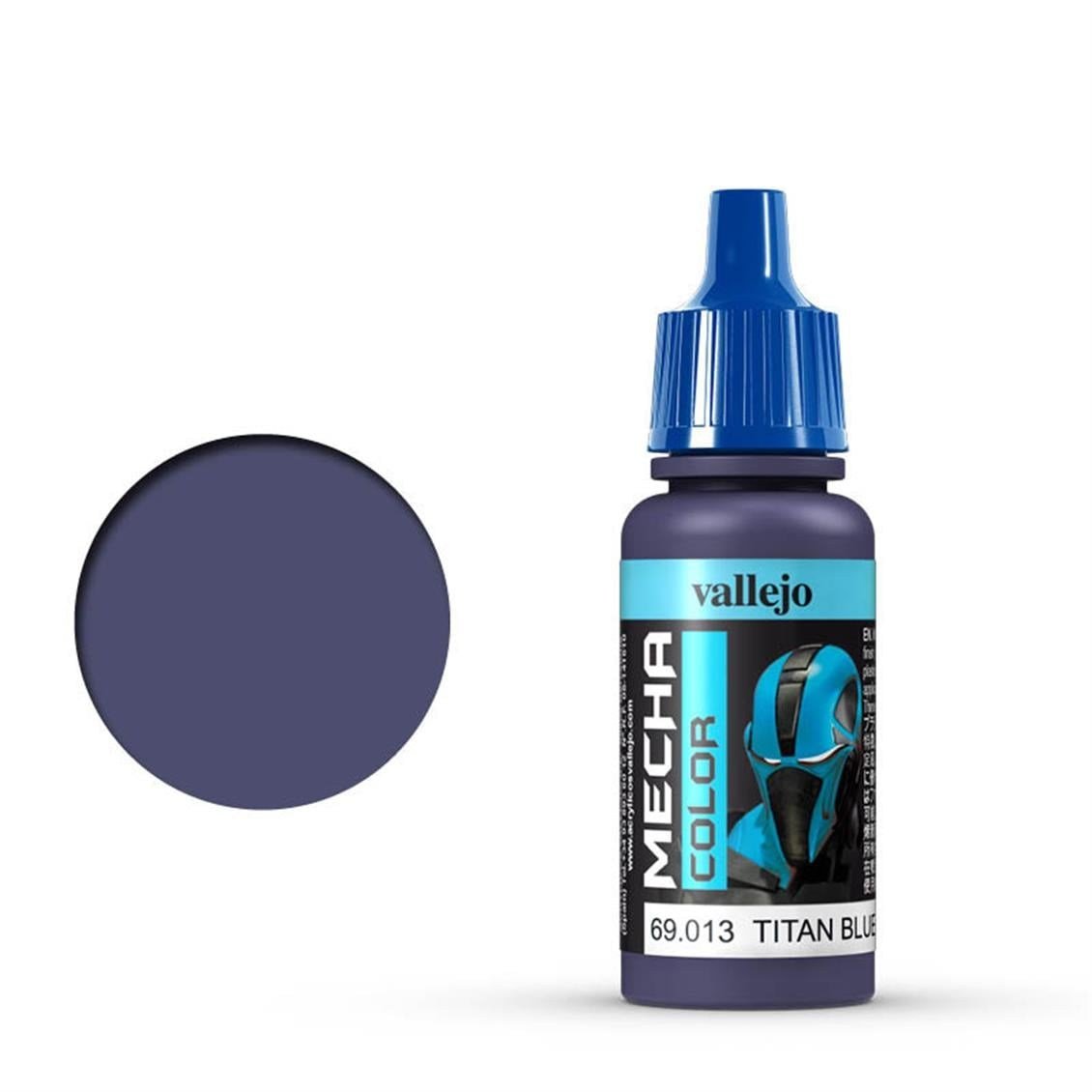 Vallejo 69013 18 ml. Titan Blue, Mecha Color Serisi Model Boyası
