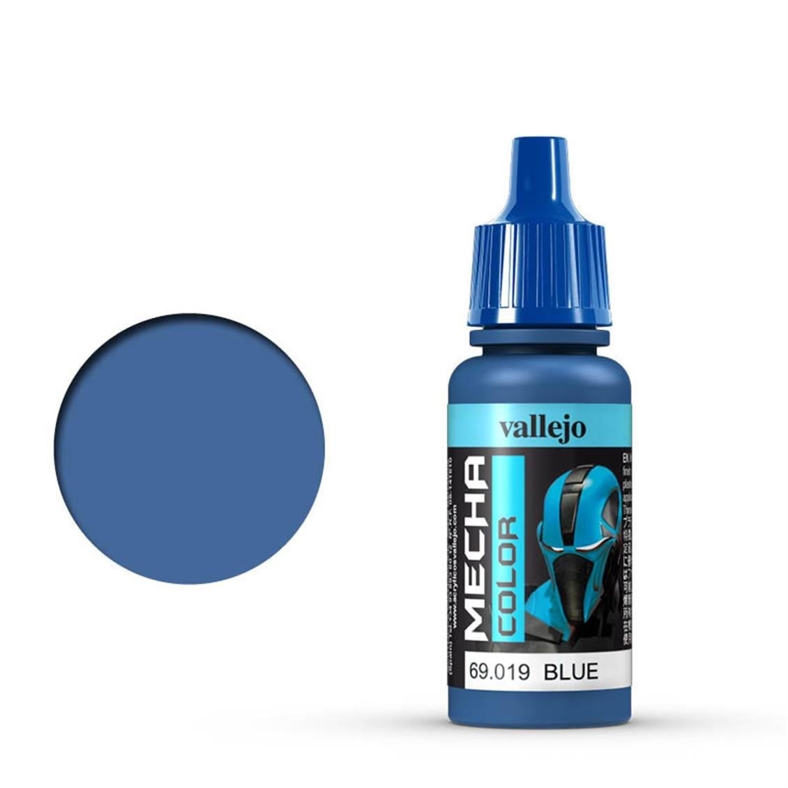 Vallejo 69019 18 ml. Blue, Mecha Color Serisi Model Boyası