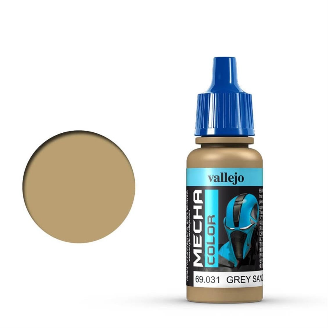 Vallejo 69031 18 ml. Grey Sand, Mecha Color Serisi Model Boyası