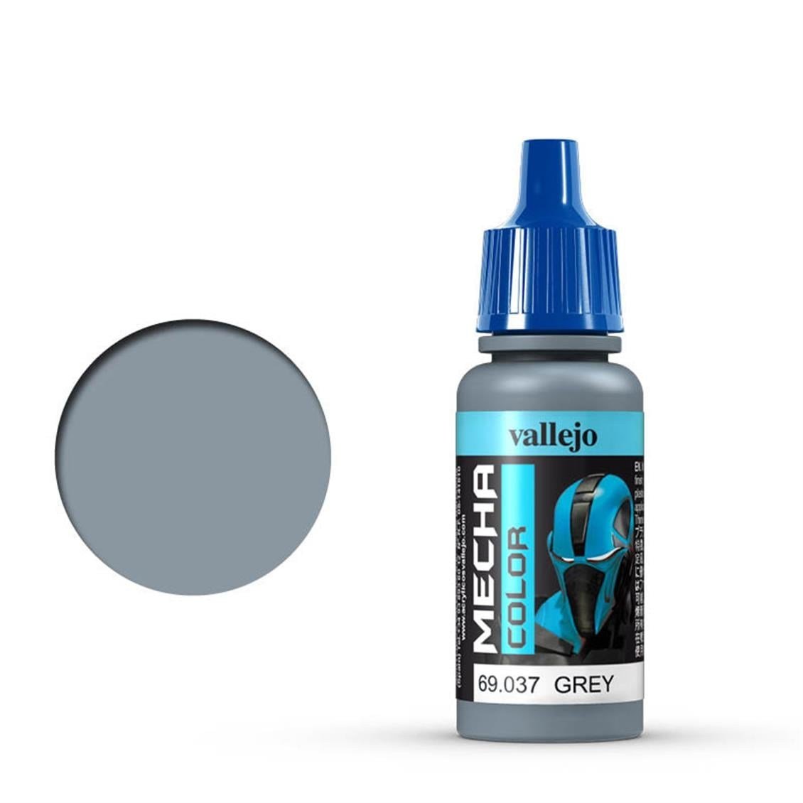 Vallejo 69037 18 ml. Grey, Mecha Color Serisi Model Boyası